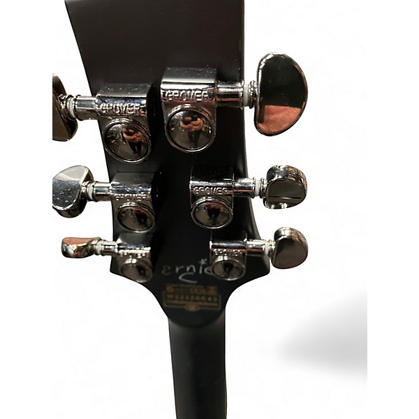 Used Schecter Guitar Research C1 ernie C Black Reign Solid Body Electric Guitar