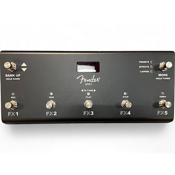 Used Fender GTX7 Footswitch