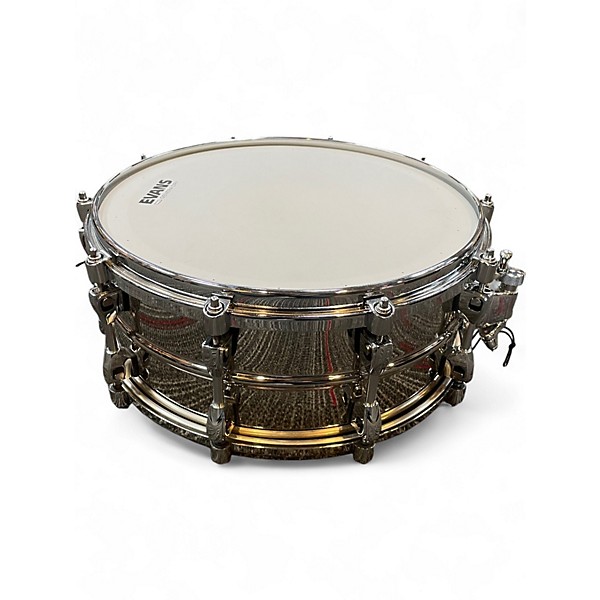 Used TAMA 6.5X14 Starphonic Snare nickel plated brass Drum