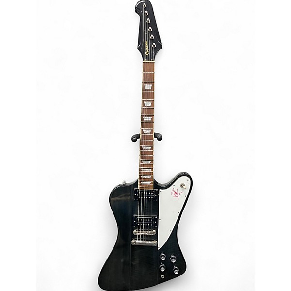 Used Epiphone Firebird Slash Trans Black Solid Body Electric