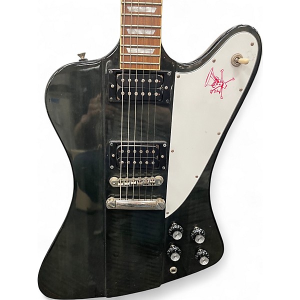 Used Epiphone Firebird Slash Trans Black Solid Body Electric Guitar