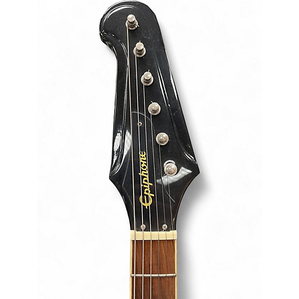 Used Epiphone Firebird Slash Trans Black Solid Body Electric Guitar