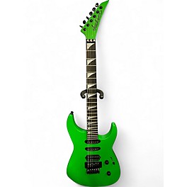Used 2023 Jackson American Series Soloist SL3 Slime Green Solid Body Electric Guitar