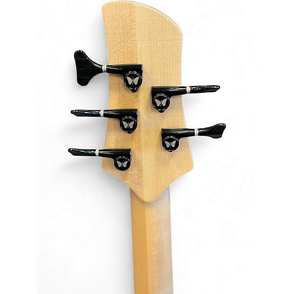 Used Fodera Joey Standard Special Emperor 5 String Antique White Electric Bass Guitar