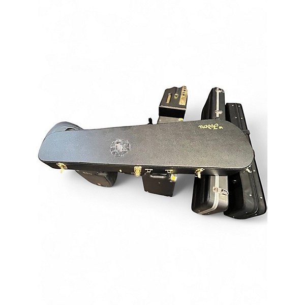 Used Fodera Joey Standard Special Emperor 5 String Antique White Electric Bass Guitar