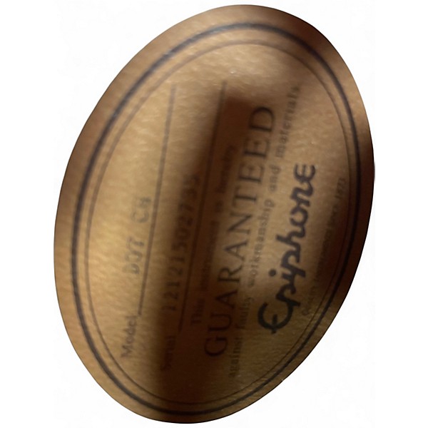 Used Epiphone Dot Candy Apple Red Hollow Body Electric Guitar