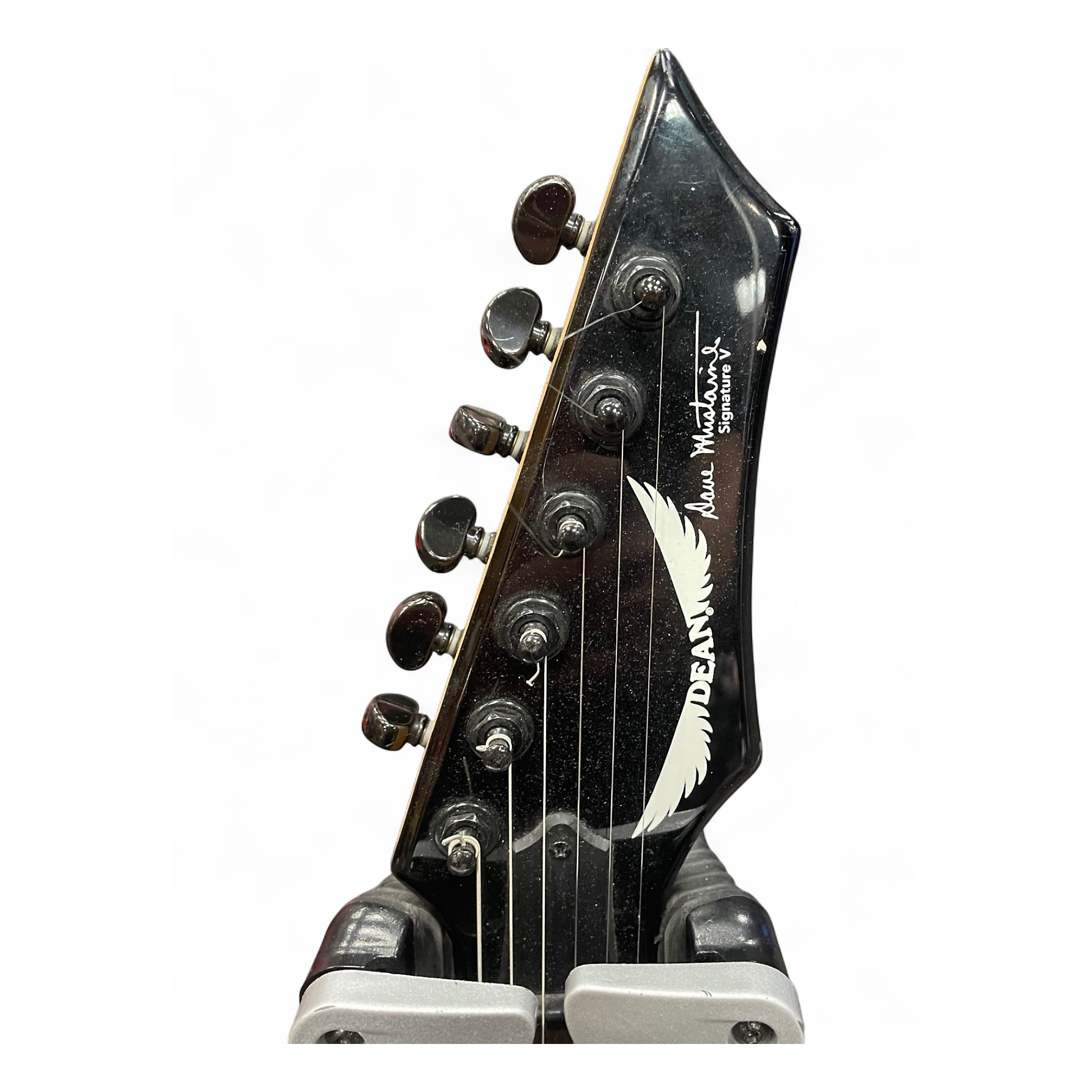 Used Dean Zero X Dave Mustaine Black Solid Body Electric