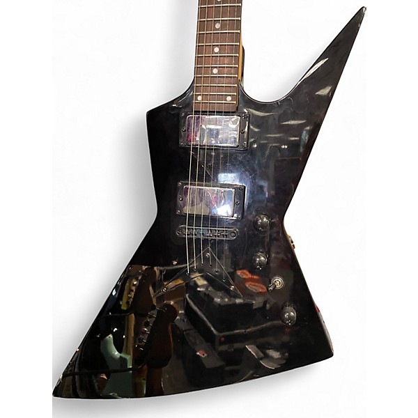 Used Dean Zero X Dave Mustaine Black Solid Body Electric