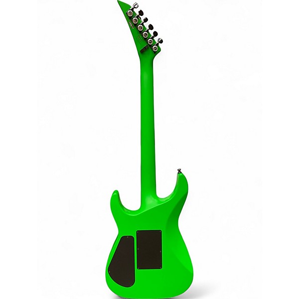 Used 2022 Jackson American Soloist SL3  Slime Green Solid Body Electric Guitar