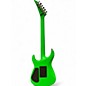 Used 2022 Jackson American Soloist SL3  Slime Green Solid Body Electric Guitar