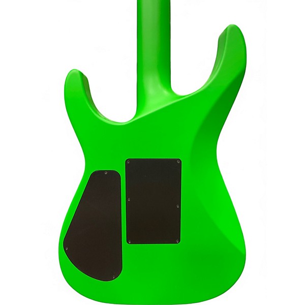 Used 2022 Jackson American Soloist SL3  Slime Green Solid Body Electric Guitar