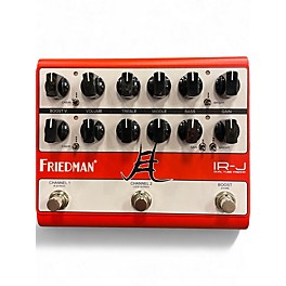 Used Friedman IR-J Dual Tube Jake E Lee Signature Dual-Tube Preamp Guitar Preamp