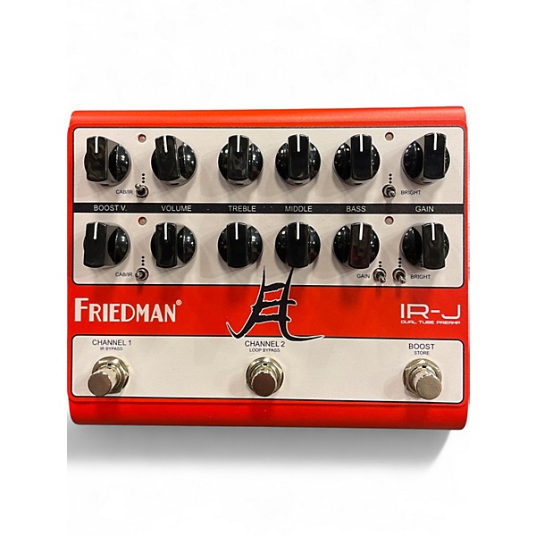Used Friedman IR-J Dual Tube Jake E Lee Signature Dual-Tube Preamp Guitar Preamp