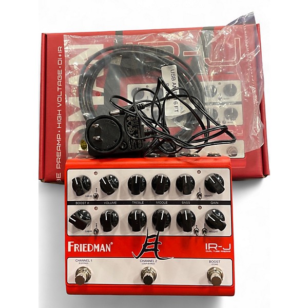 Used Friedman IR-J Dual Tube Jake E Lee Signature Dual-Tube Preamp Guitar Preamp