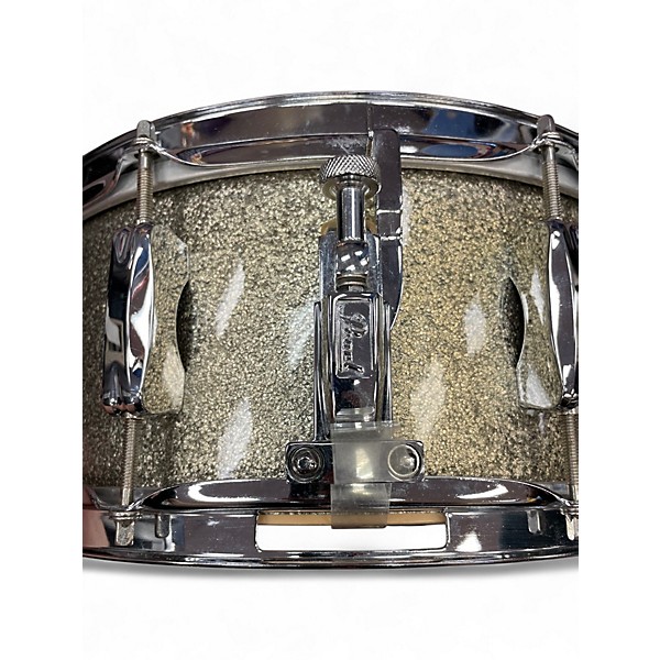 Used Pearl 14X5.5 EXR Snare Silver Sparkle Drum