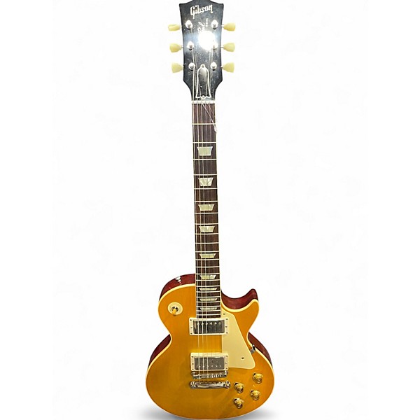 Used Gibson LPR8 1958 Les Paul Reissue lemon burst Solid Body Electric Guitar