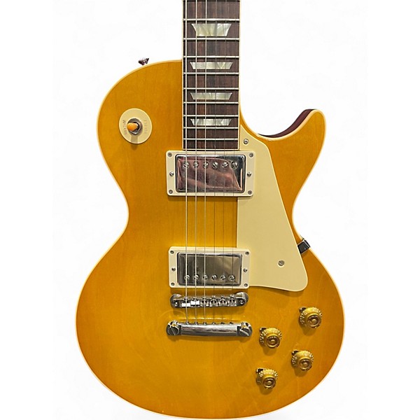 Used Gibson LPR8 1958 Les Paul Reissue lemon burst Solid Body Electric Guitar