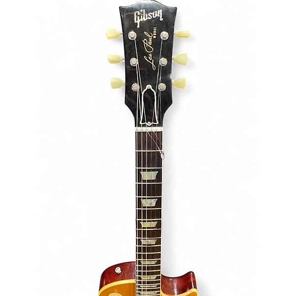 Used Gibson LPR8 1958 Les Paul Reissue lemon burst Solid Body Electric Guitar