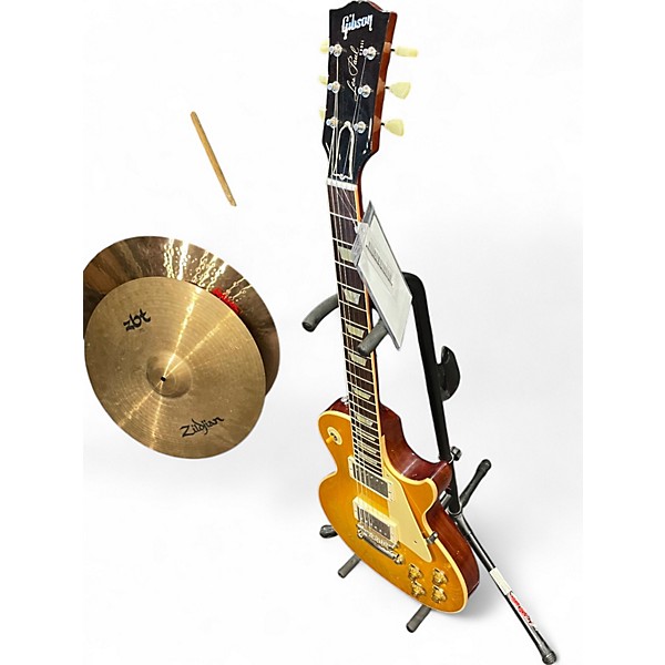 Used Gibson LPR8 1958 Les Paul Reissue lemon burst Solid Body Electric Guitar