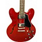 Used Epiphone ES335 Candy Apple Red Hollow Body Electric Guitar
