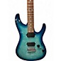 Used 2024 Ibanez az standard Turquoise burst Solid Body Electric Guitar