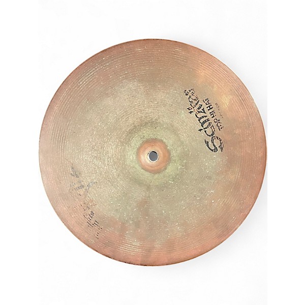 Used Zildjian 14in Scimitar Hi Hat Pair Cymbal