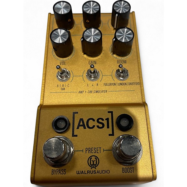 Used Walrus Audio ACS1 MAKO SERIES AMP/CAB SIM Effect Processor