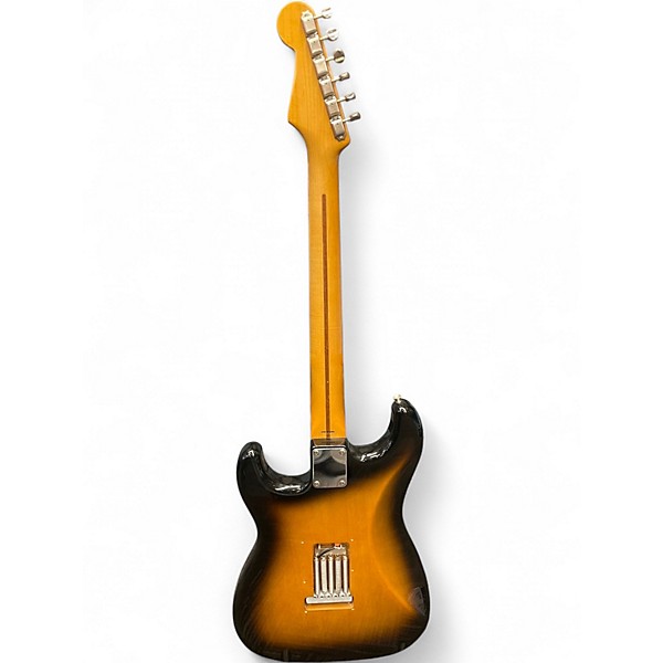 Used 1988 Fender STRATOCATER ST54 3 Tone Sunburst Solid Body Electric Guitar