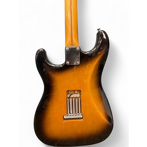 Used 1988 Fender STRATOCATER ST54 3 Tone Sunburst Solid Body Electric Guitar
