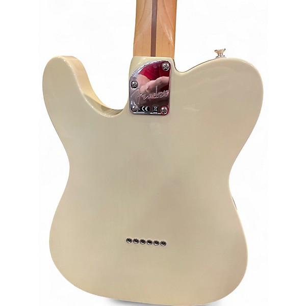 Used Fender Nashville Telecaster Olympic White Solid Body Electric Guitar