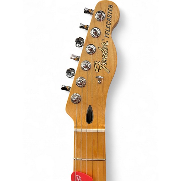 Used Fender Nashville Telecaster Olympic White Solid Body Electric Guitar