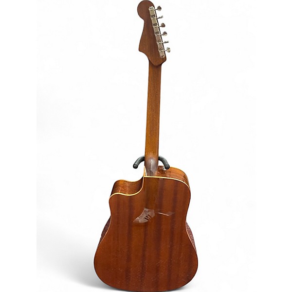 Used Fender Redondo Classic Hot Rod Red Metallic Acoustic Electric Guitar