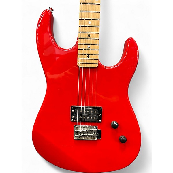 Used B.C. Rich RAVE II Candy Apple Red Solid Body Electric Guitar