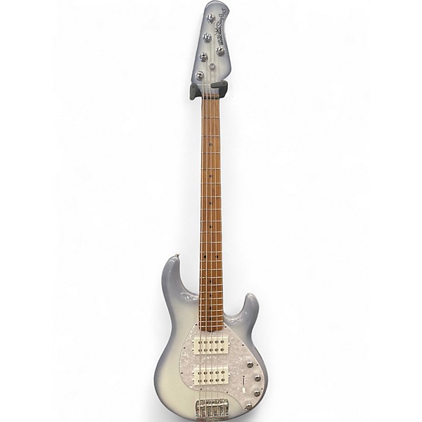Used Ernie Ball Music Man Stingray 5 String Snowy Night Electric Bass Guitar