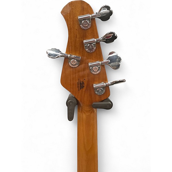 Used Ernie Ball Music Man Stingray 5 String Snowy Night Electric Bass Guitar
