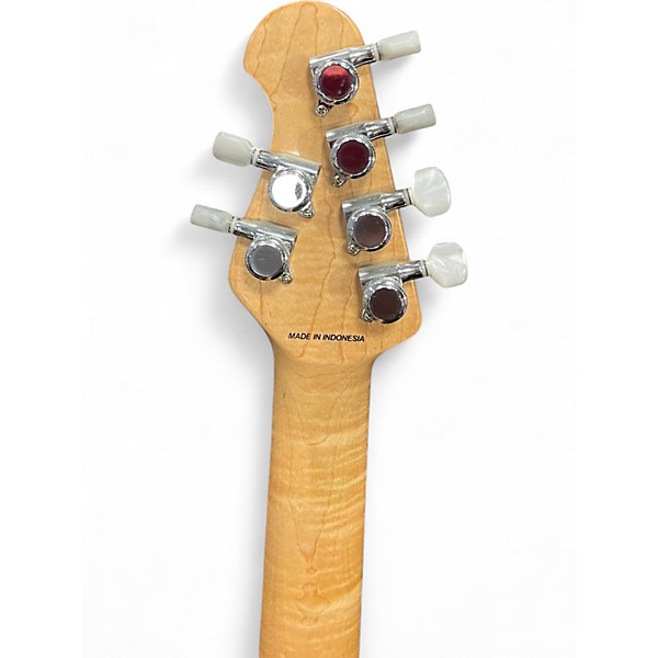 Used Sterling by Music Man jp100d koa Sienna Sunburst Solid Body Electric Guitar
