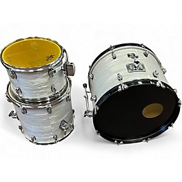 Used Gretsch Drums 3 Piece Catalina Club Series Polar White Drum Kit
