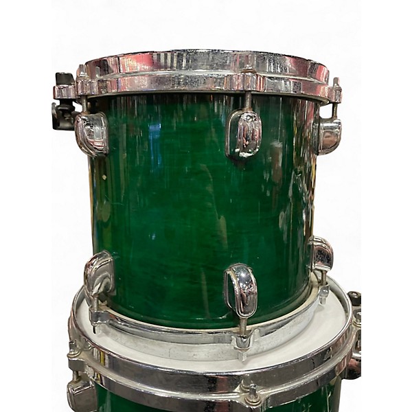 Used TAMA 5 Piece Starclassic Emerald Green Drum Kit