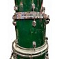 Used TAMA 5 Piece Starclassic Emerald Green Drum Kit