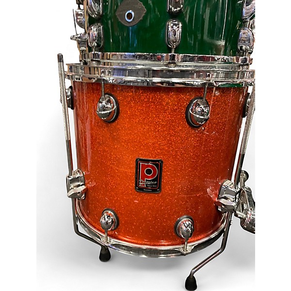 Used TAMA 5 Piece Starclassic Emerald Green Drum Kit