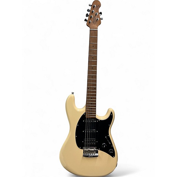 Used Sterling by Music Man Cutlass Cream Solid Body Electric Guitar