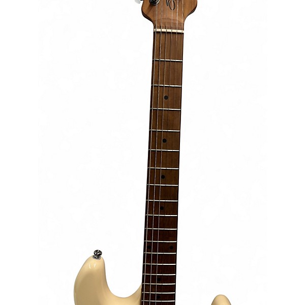 Used Sterling by Music Man Cutlass Cream Solid Body Electric Guitar