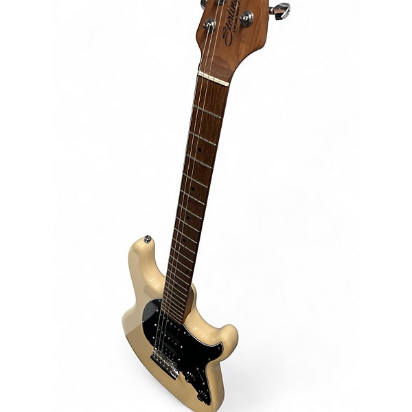 Used Sterling by Music Man Cutlass Cream Solid Body Electric Guitar