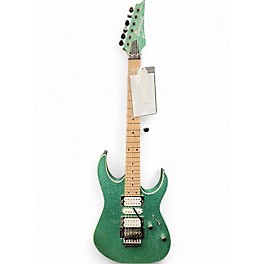 Used 2020 Ibanez RG470MSP Turquoise Sparkle Solid Body Electric Guitar