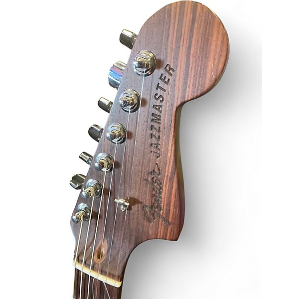 Used Fender Limited Edition USA ROSEWOOD Jazzmaster PINK Solid Body Electric Guitar