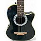 Used Ovation CC74 Black Acoustic Bass Guitar
