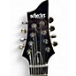 Used Schecter Guitar Research Omen 8 Black Solid Body Electric Guitar