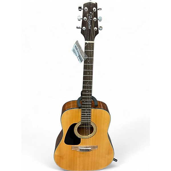 Used Takamine GD30 Left Handed Natural Acoustic Guitar