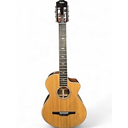 Used Taylor Custom GC Natural Classical Acoustic Electric Guitar
