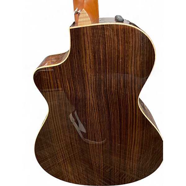 Used Taylor Custom GC Natural Classical Acoustic Electric Guitar